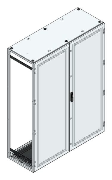 MEHLER - V2A-Anreihschrank BxHxT 1500x2000x600mm o. Rückwand, o. Seitenwand, m. Türe 2fl.
