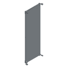 MEHLER - leichte Montageplatte für TSRM-B Höhe 1600mm
