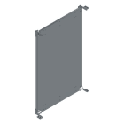 MEHLER - schwere Montageplatte für TSRM-C Höhe 1200mm