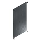 MEHLER - leichte Montageplatte gelocht DM 3,2mm für TSRM-D Höhe 1800mm