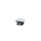 MEHLER - Einbaulüfter, LV100X, IP54, RAL7035 Luftleistung mit Filter 25m³/h, saugend