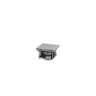 MEHLER - Einbaulüfter, LV100X, 30dB, IP54 Luftleistung mit Filter 25m³/h, RAL7032