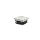 MEHLER - Einbaulüfter, PF 22000, IP54, RAL7035 Luftleistung mit Filter 61m³/h, saugend