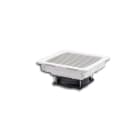MEHLER - Einbaulüfter, PF 32000, IP54, RAL7035 Luftleistung mit Filter 98m³/h,saugend