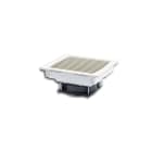 MEHLER - Einbaulüfter, LV300, 51dB, IP54 Luftleistung mit Filter 115m³/h, RAL7032