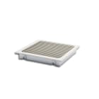 MEHLER - Ansaugfilter+Kunststoffgitter, GV400 Luftleistung mit Filter 195m³/h, RAL7032