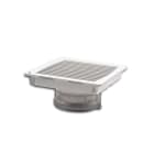 MEHLER - Einbaulüfter, IP55 Luftleistung mit Filter 180m³/h, RAL7035