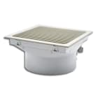 MEHLER - Einbaulüfter, LV700, 70dB, IP54 Luftleistung mit Filter 730m³/h, RAL7032