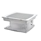 MEHLER - Einbaulüfter, IP55 Luftleistung mit Filter 570m³/h, RAL7035