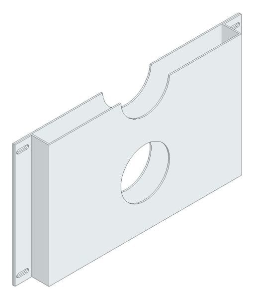 MEHLER - Plantasche A4 Alu B 374 x H 200 x T 30mm