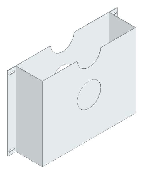 MEHLER - Plantasche FE, für A4-Ordner B 370 x H 250 x T 91mm