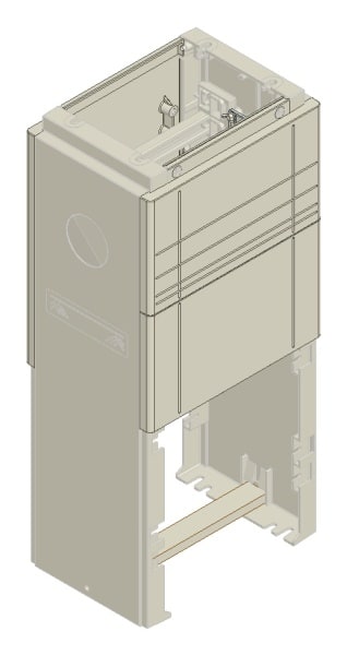 MEHLER - Sockel für FL3A-KS, FL-ZV1-FL-W 440x950x310mm