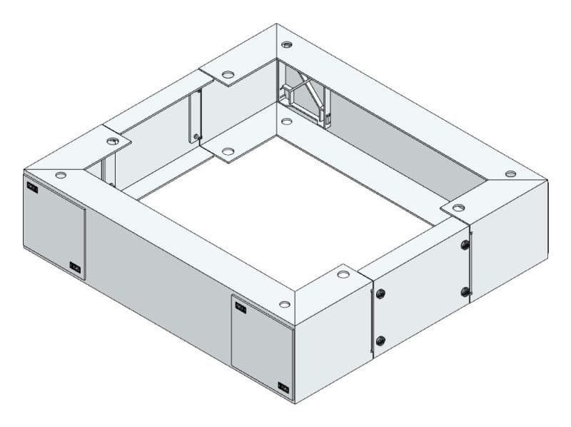 MEHLER - Sockel 100mm für AMST-A/400