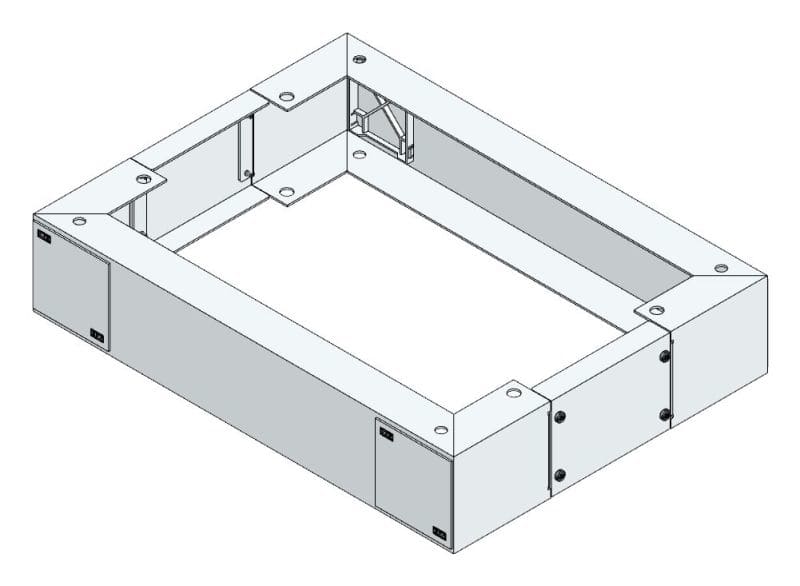MEHLER - Sockel 100mm für AMST-A/500
