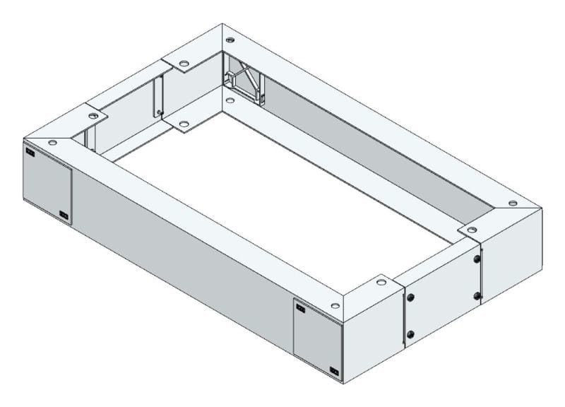 MEHLER - Sockel 100mm für AMST-A/600