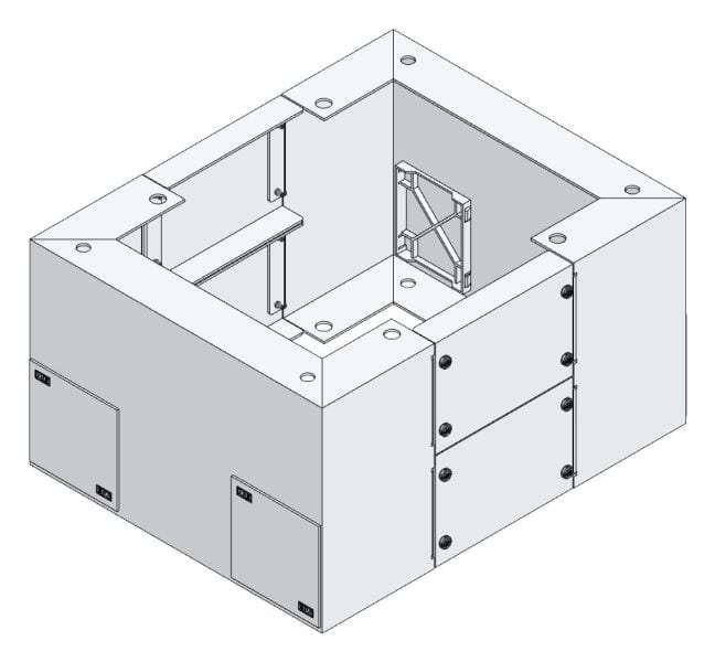 MEHLER - Sockel 200mm für AMST-A/300