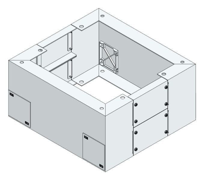 MEHLER - Sockel 200mm für AMST-A/400