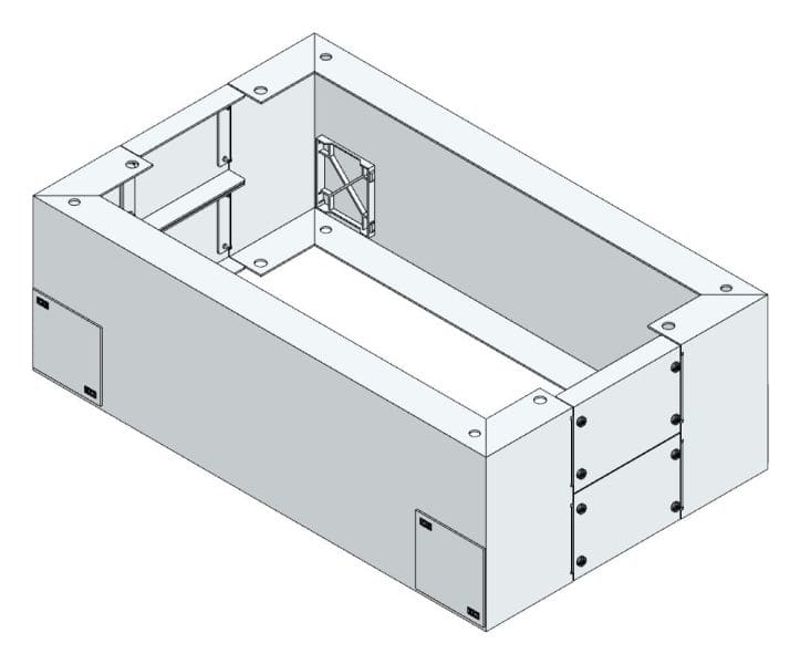 MEHLER - Sockel 200mm für AMST-A/600