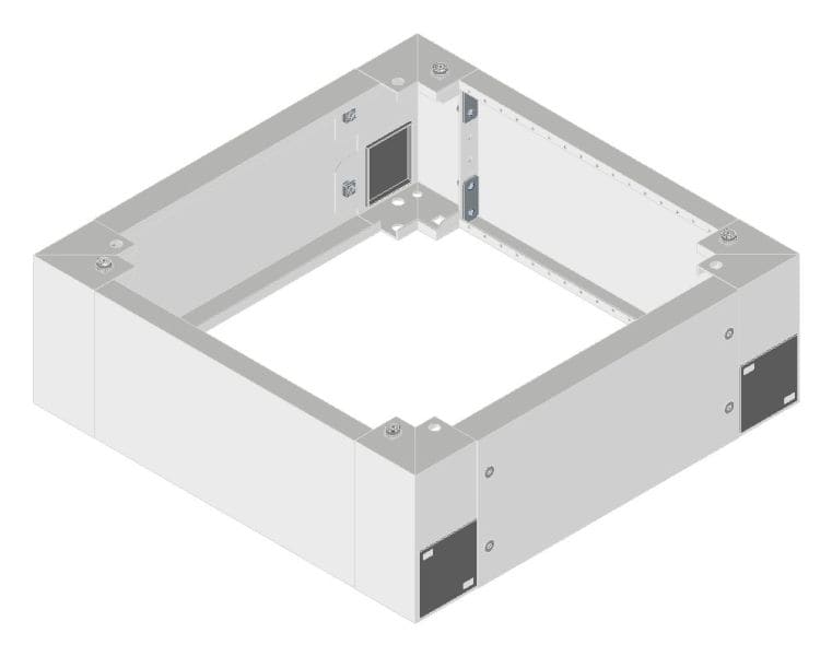 MEHLER - Sockel 200mm f. NI/TSRM, AL/TSRM, TSRM-FE und ETSRM, Tiefe 600mm