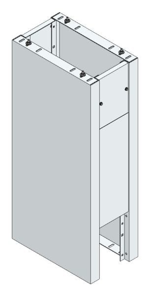 MEHLER - Eingrabsockel f. Freiluftvert Breite A Breite 350 Höhe 1265mm, Tiefe 580mm