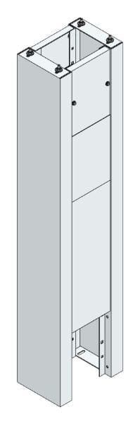 MEHLER - Eingrabsockel f. Freiluftvert Breite A Breite 350 Höhe 1580mm, Tiefe 240mm