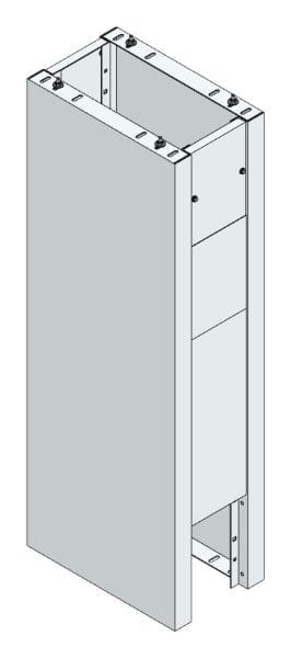 MEHLER - Eingrabsockel f. Freiluftvert Breite A Breite 350 Höhe 1580mm, Tiefe 580mm