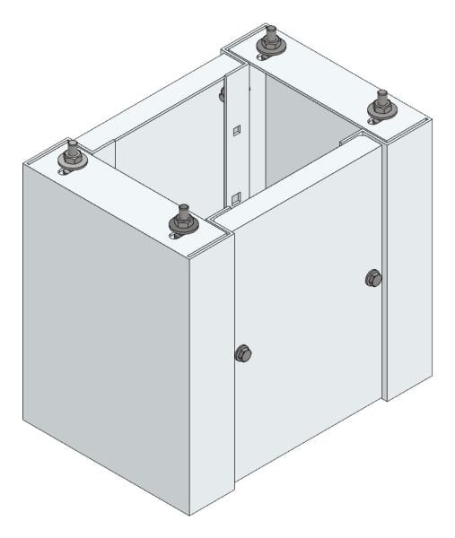 MEHLER - Standsockel f. Freiluftvert Breite A Breite 350 Höhe 320mm, Tiefe 240mm