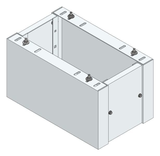 MEHLER - Standsockel f. Freiluftvert Breite A Breite 350 Höhe 320mm, Tiefe 580mm