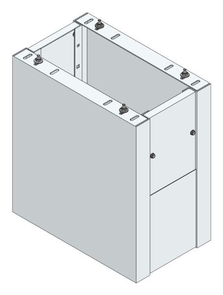 MEHLER - Standsockel f. Freiluftvert Breite A Breite 350 Höhe 635mm, Tiefe 580mm