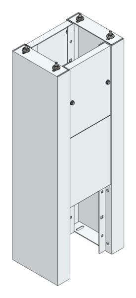 MEHLER - Eingrabsockel f. Freiluftvert Breite A Breite 350 Höhe 950mm, Tiefe 240mm