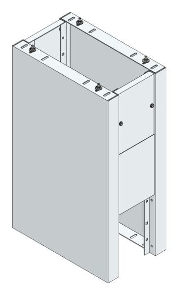 MEHLER - Eingrabsockel f. Freiluftvert Breite A Breite 350 Höhe 950mm, Tiefe 580mm