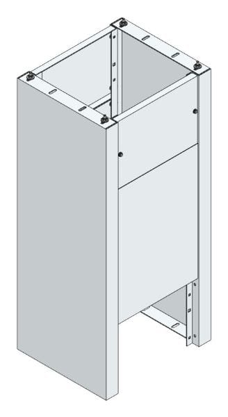 MEHLER - Eingrabsockel f. Freiluftvert Breite B Breite 565 Höhe 1265mm, Tiefe 480mm