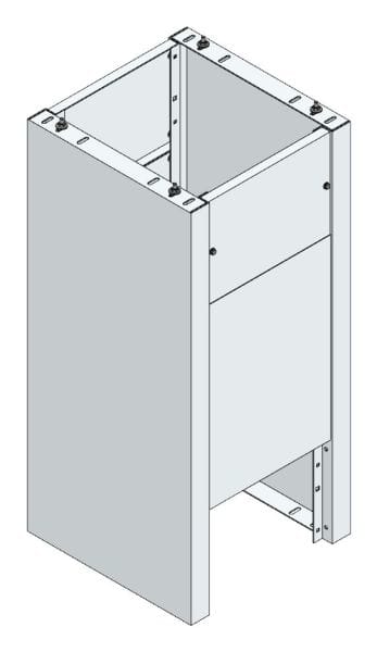 MEHLER - Eingrabsockel f. Freiluftvert Breite B Breite 565 Höhe 1265mm, Tiefe 580mm