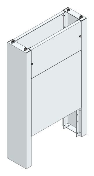 MEHLER - Eingrabsockel f. Freiluftvert Breite C Breite 765 Höhe 1265mm, Tiefe 240mm