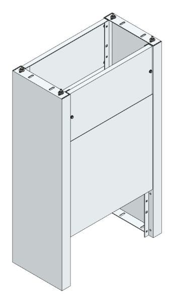 MEHLER - Eingrabsockel f. Freiluftvert Breite C Breite 765 Höhe 1265mm, Tiefe 380mm