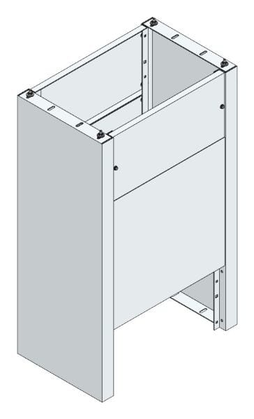 MEHLER - Eingrabsockel f. Freiluftvert Breite C Breite 765 Höhe 1265mm, Tiefe 480mm