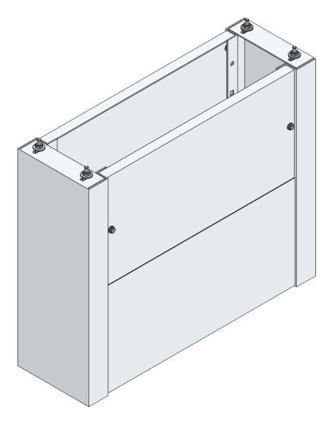 MEHLER - Standsockel f. Freiluftvert Breite C Breite 765 Höhe 635mm, Tiefe 240mm