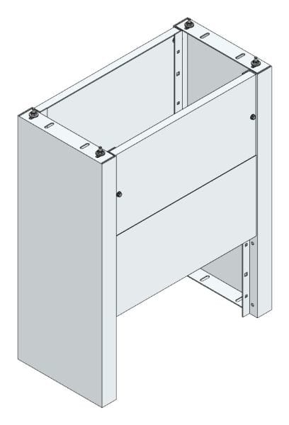 MEHLER - Eingrabsockel f. Freiluftvert Breite C Breite 765 Höhe 950mm, Tiefe 380mm