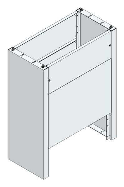 MEHLER - Eingrabsockel f. Freiluftvert Breite D Breite 975 Höhe 1265mm, Tiefe 480mm