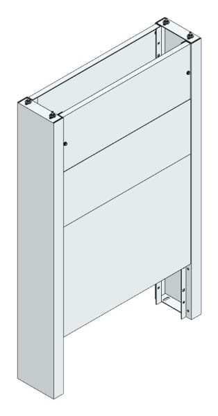 MEHLER - Eingrabsockel f. Freiluftvert Breite D Breite 975 Höhe 1580mm, Tiefe 240mm