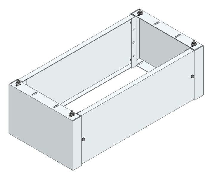 MEHLER - Standsockel f. Freiluftvert Breite D Breite 975 Höhe 320mm, Tiefe 480mm