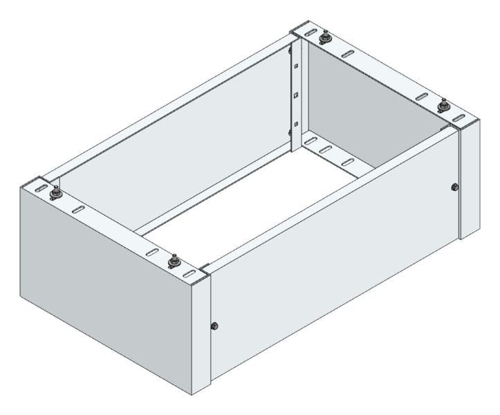 MEHLER - Standsockel f. Freiluftvert Breite D Breite 975 Höhe 320mm, Tiefe 580mm