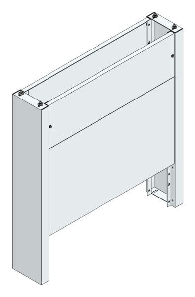 MEHLER - Eingrabsockel f. Freiluftvert Breite E Breite 1185 Höhe 1265mm, Tiefe 240mm