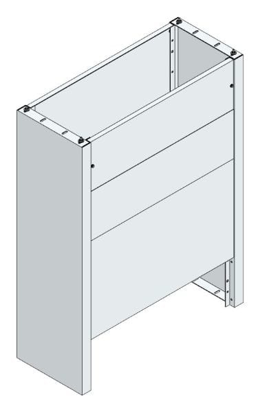 MEHLER - Eingrabsockel f. Freiluftvert Breite E Breite 1185 Höhe 1580mm, Tiefe 480mm