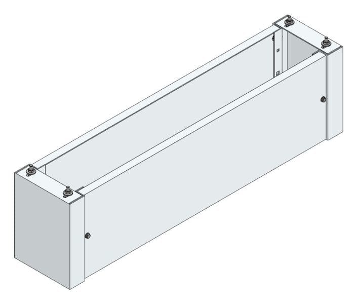 MEHLER - Standsockel f. Freiluftvert Breite E Breite 1185 Höhe 320mm, Tiefe 240mm
