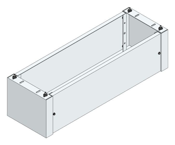 MEHLER - Standsockel f. Freiluftvert Breite E Breite 1185 Höhe 320mm, Tiefe 380mm