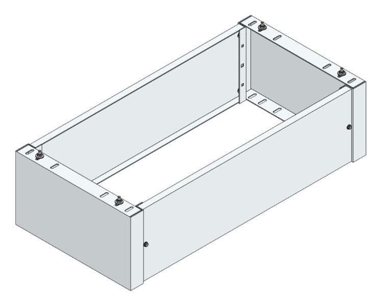 MEHLER - Standsockel f. Freiluftvert Breite E Breite 1185 Höhe 320mm, Tiefe 580mm