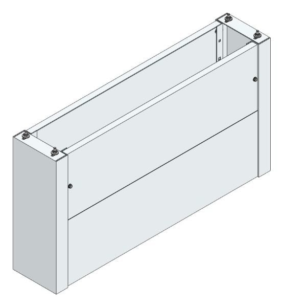 MEHLER - Standsockel f. Freiluftvert Breite E Breite 1185 Höhe 635mm, Tiefe 240mm