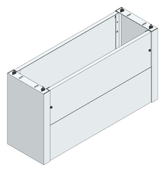 MEHLER - Standsockel f. Freiluftvert Breite E Breite 1185 Höhe 635mm, Tiefe 380mm