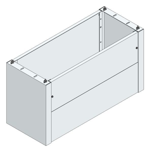 MEHLER - Standsockel f. Freiluftvert Breite E Breite 1185 Höhe 635mm, Tiefe 480mm
